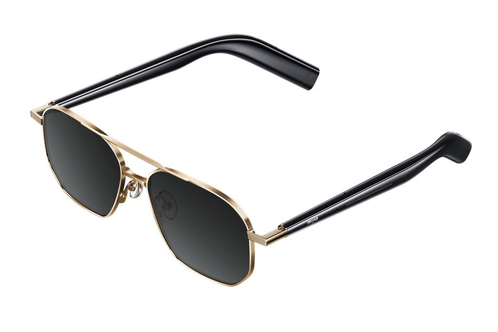 Mắt kính phát nhạc Xiaomi Mijia Smart Audio Glasses Aviator BHR08VYGL Màu Vàng đồng
