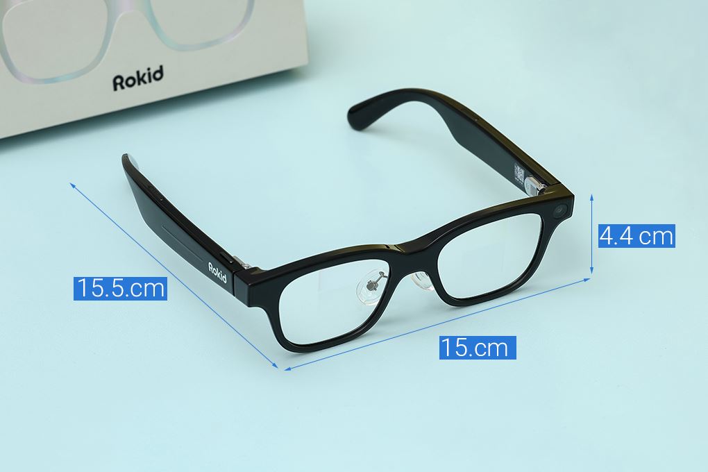 Mắt kính thông minh Rokid Glasses AI & AR RV101 Màu Đen