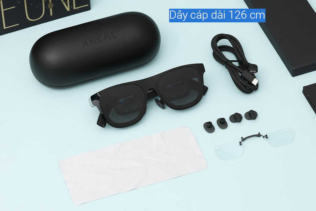 Mắt kính thông minh XREAL Glasses AI & AR One Pro-M Màu Đen