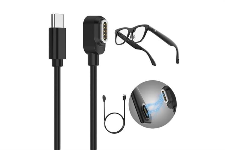 Dây Sạc Dùng Cho Kính Thông Minh Rokid RMC101 Màu Đen