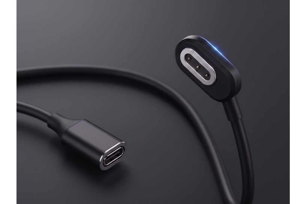 Dây Sạc Dùng Cho Kính Thông Minh Rokid RMC101 Màu Đen