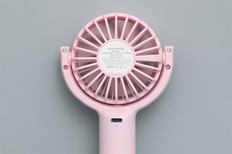 Quạt cầm tay mini Hydrus JF-07 Màu Hồng