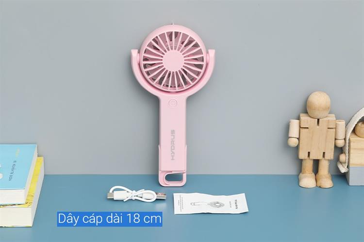 Quạt cầm tay mini Hydrus JF-07 Màu Hồng