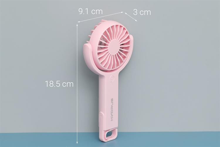 Quạt cầm tay mini Hydrus JF-07 Màu Hồng