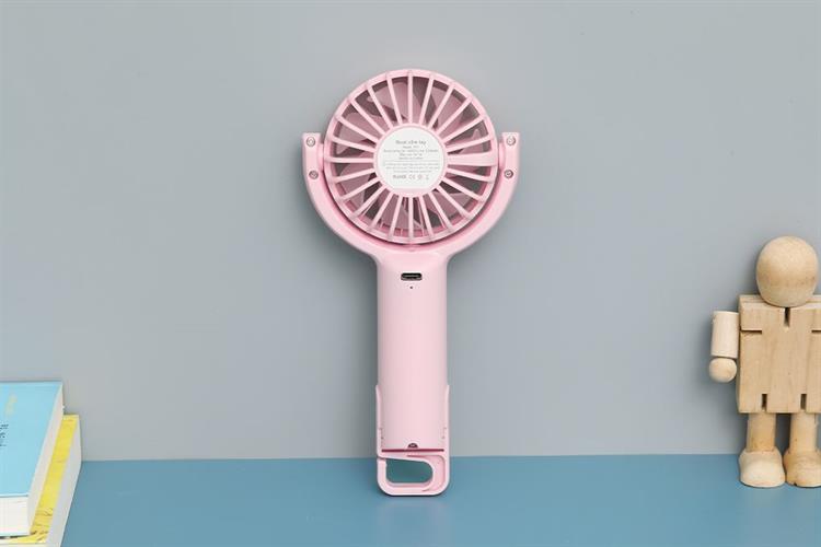 Quạt cầm tay mini Hydrus JF-07 Màu Hồng