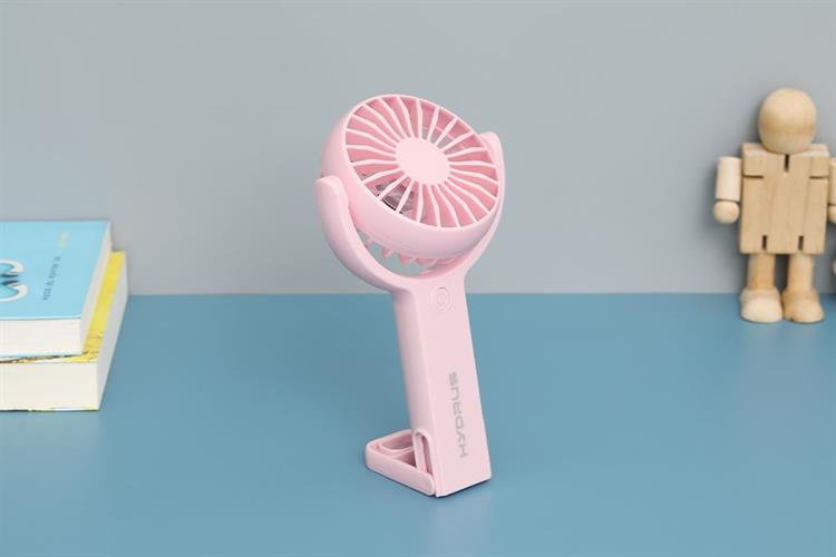 Quạt cầm tay mini Hydrus JF-07 Màu Hồng