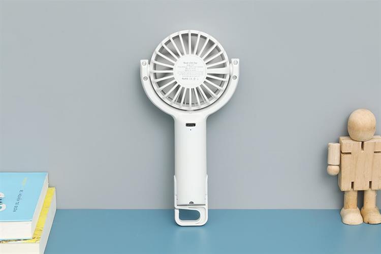 Quạt cầm tay mini Hydrus JF-07 Màu Trắng
