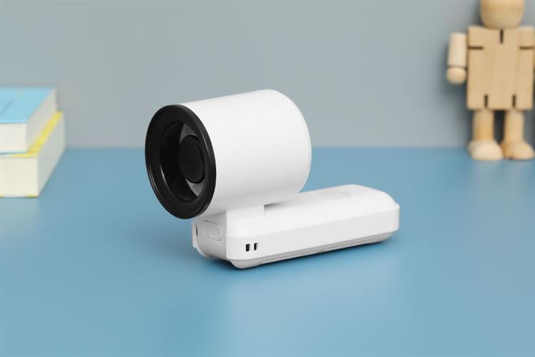 Quạt cầm tay mini Hydrus JF-102 Màu Trắng