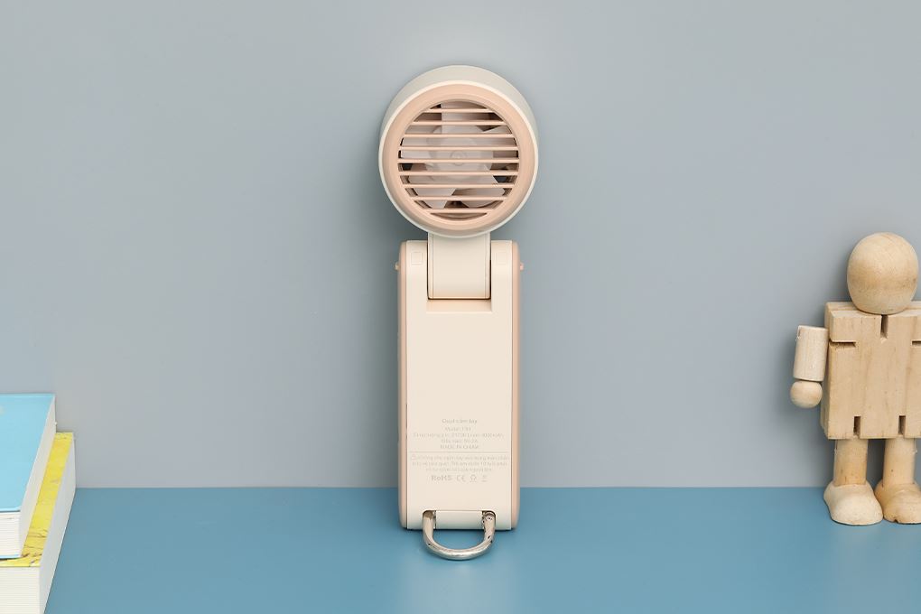 Quạt cầm tay mini Hydrus JF-91 Màu vàng