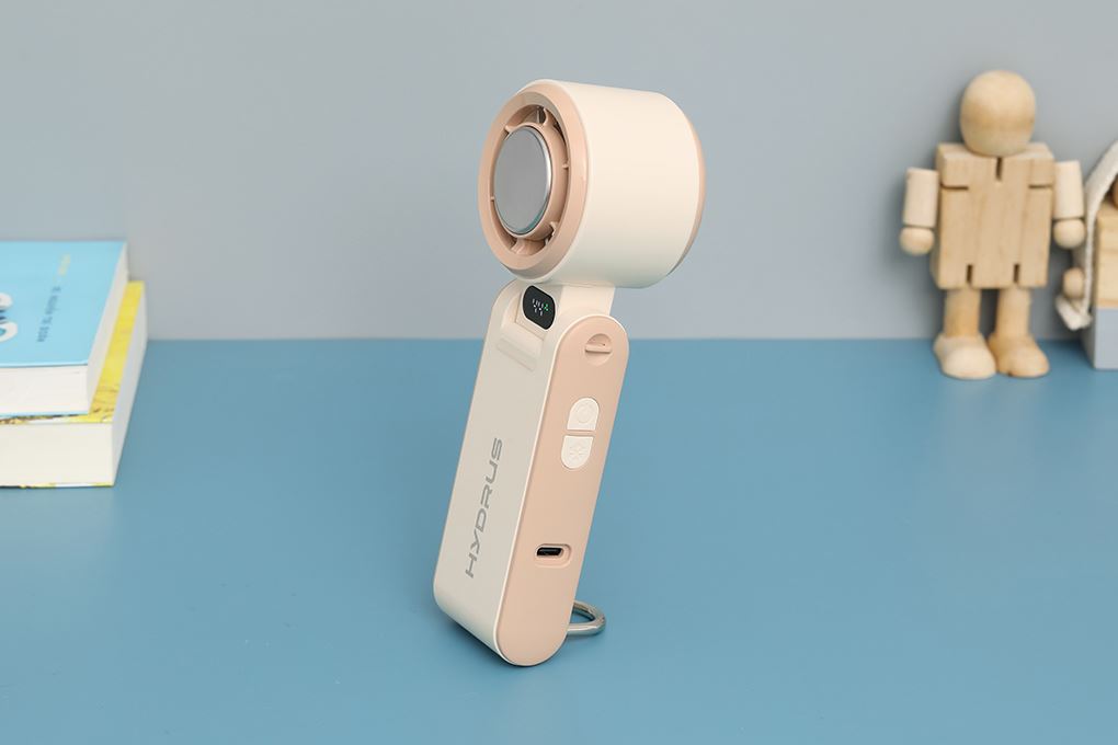 Quạt cầm tay mini Hydrus JF-91 Màu vàng