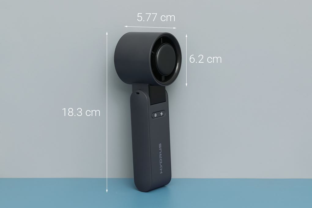 Quạt cầm tay mini Hydrus F15 Màu Xám