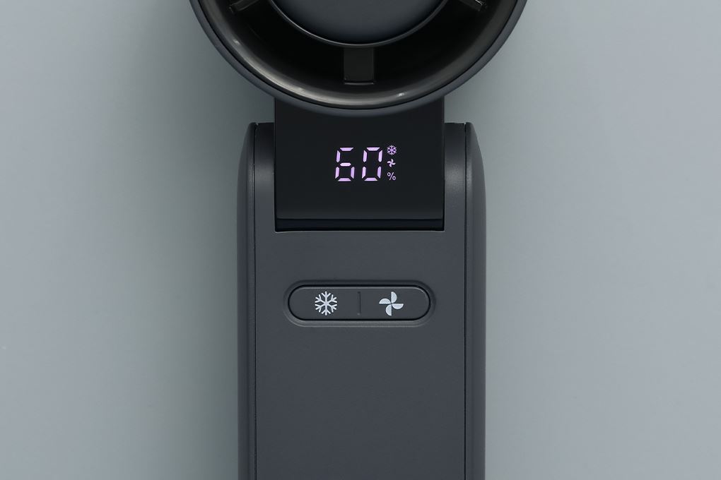 Quạt cầm tay mini Hydrus F15 Màu Xám