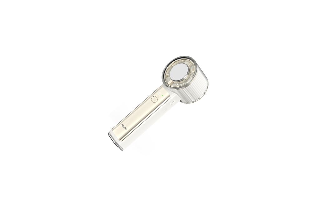 Quạt cầm tay AVA+ JF-203 Màu Vàng nhạt