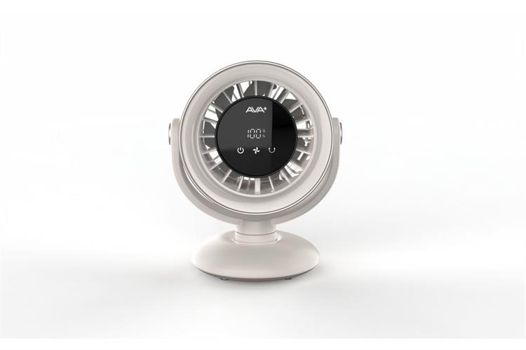 Quạt để bàn xoay 160 Độ AVA+ JF418 Màu Màu be