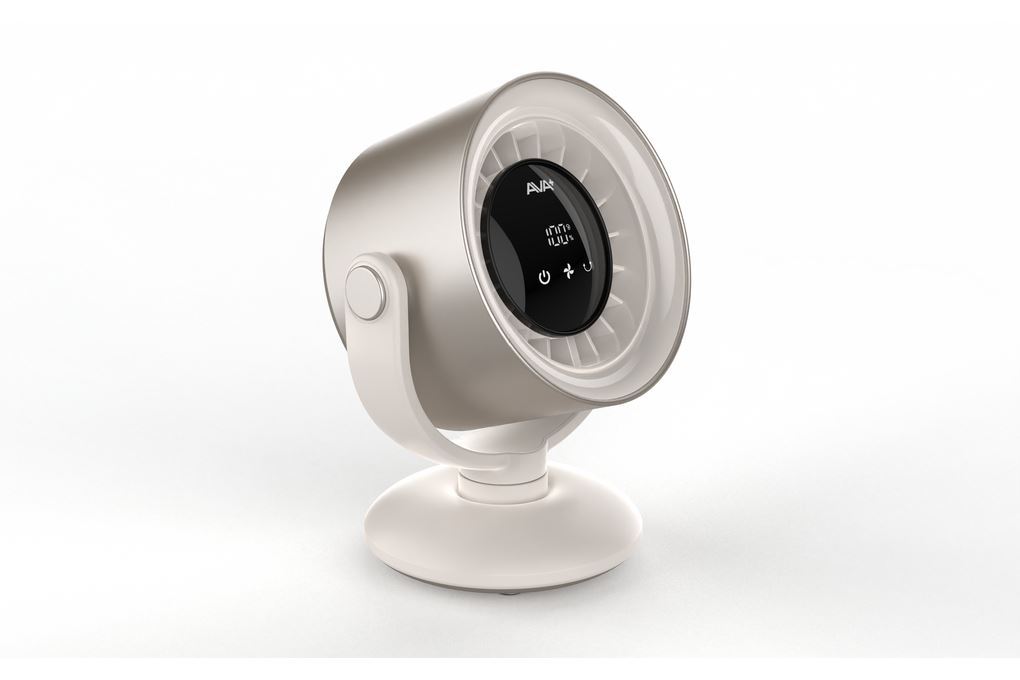 Quạt để bàn xoay 160 Độ AVA+ JF418 Màu Màu be