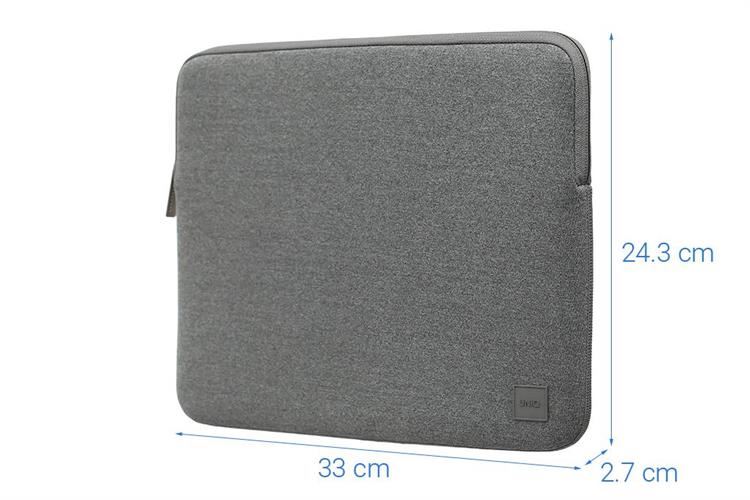 Túi chống sốc laptop 14 inch UniQ Water - Resistant Neoprene Màu Xám