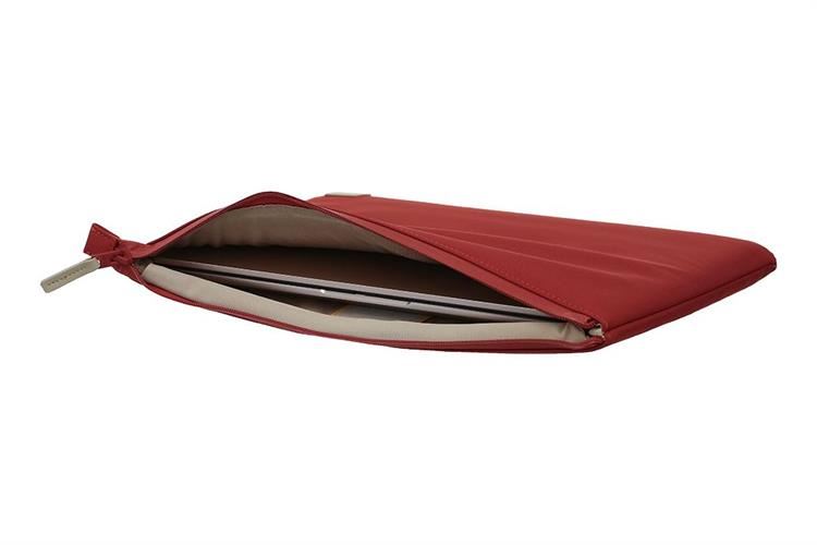 Túi đựng laptop 14 inch UniQ Lyon Snug - Fit Màu Đỏ