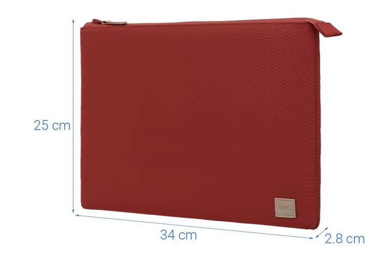Túi đựng laptop 14 inch UniQ Lyon Snug - Fit Màu Đỏ