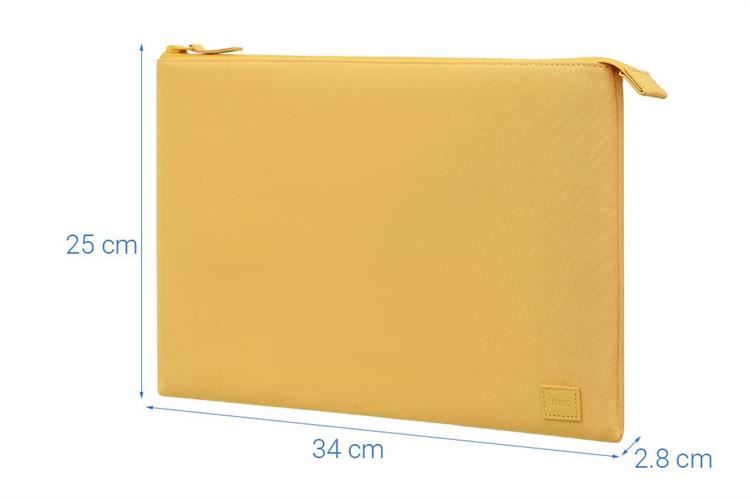 Túi đựng laptop 14 inch UniQ Lyon Snug - Fit Màu Vàng