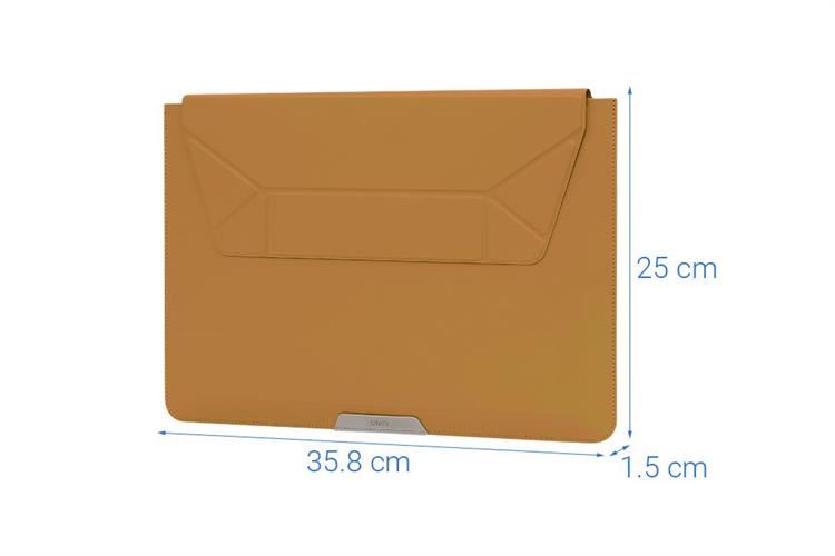 Túi đựng laptop 14 inch UniQ Oslo With Foldable Stand Màu Vàng