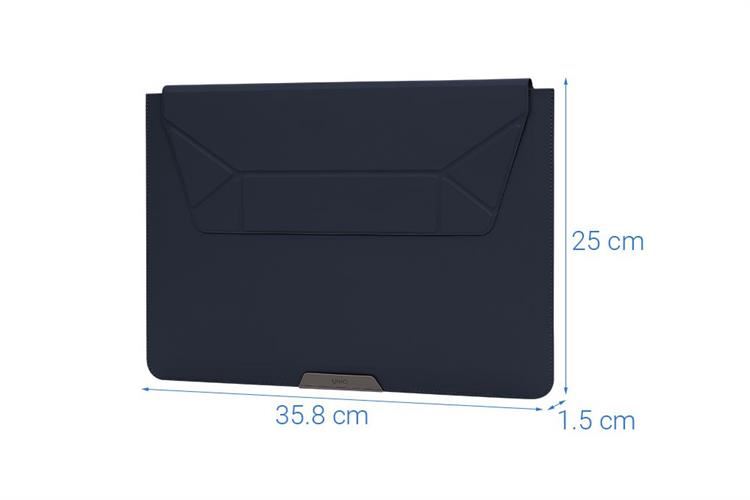 Túi đựng laptop 14 inch UniQ Oslo With Foldable Stand Màu Xanh Dương