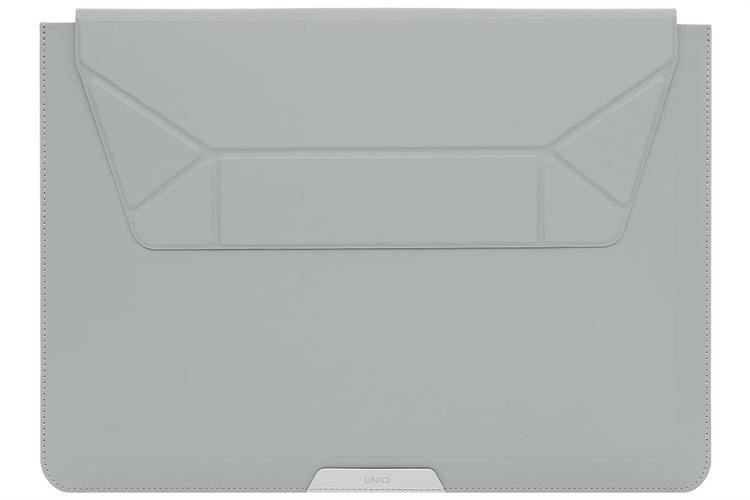 Túi đựng laptop 14 inch UniQ Oslo With Foldable Stand Màu Xám xanh