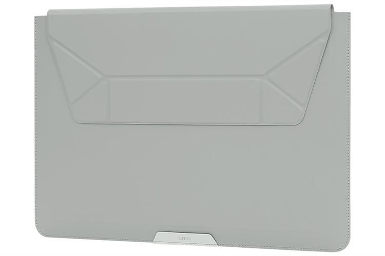 Túi đựng laptop 14 inch UniQ Oslo With Foldable Stand Màu Xám xanh