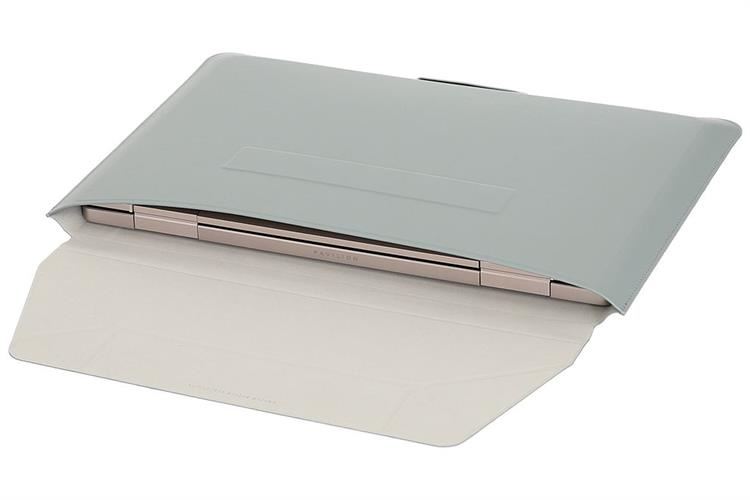 Túi đựng laptop 14 inch UniQ Oslo With Foldable Stand Màu Xám xanh