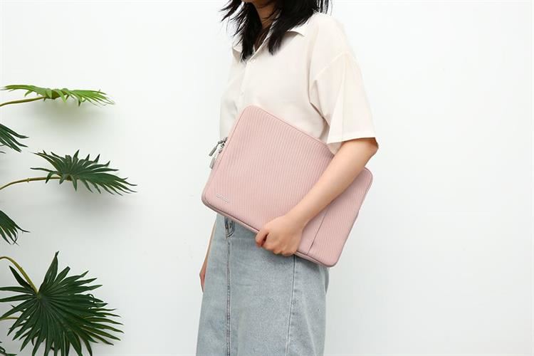 Túi chống sốc Macbook Pro 14 inch Tomtoc A13D2C1 Màu Hồng