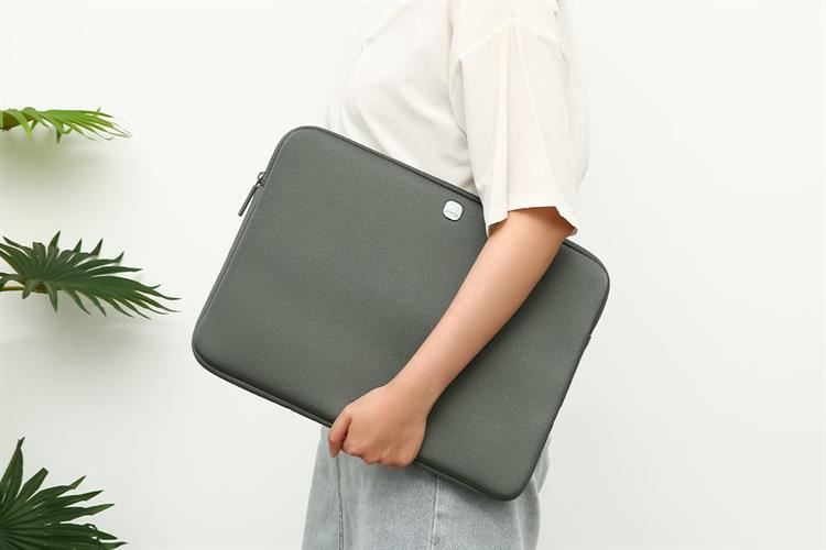 Túi chống sốc Laptop 15.6 inch Jinya Classic Màu Xám đậm