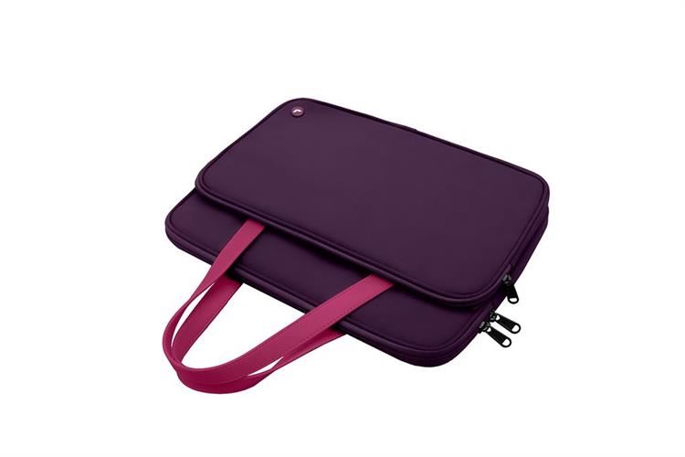 Túi xách chống sốc Laptop 14 inch JCPAL Milan Briefcase Màu Tím hồng