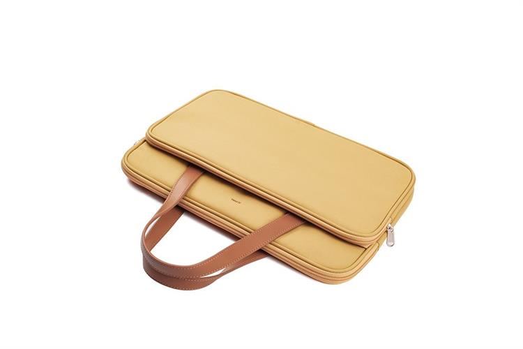 Túi xách chống sốc Laptop 14 inch JCPAL Milan Briefcase Màu Vàng