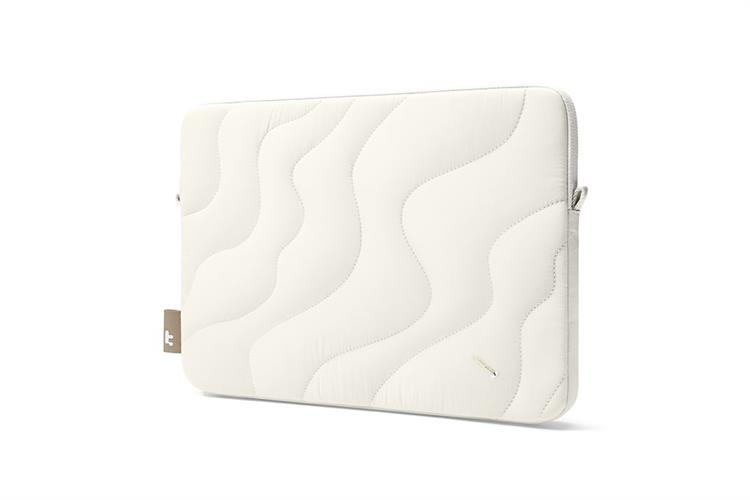 Túi chống sốc Laptop 16 inch Tomtoc Terra Màu Trắng - Kem