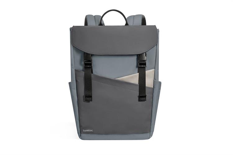 Balo Laptop 16 inch Tomtoc Slash Flip Rucksack T64M1B1 Màu Xanh nhạt