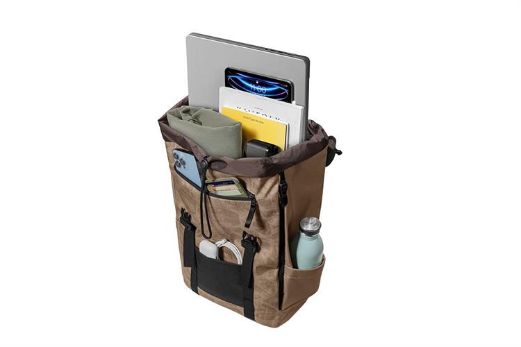 Balo Laptop 16 inch Tomtoc Limited Edition Vintpack Màu Đen - nâu