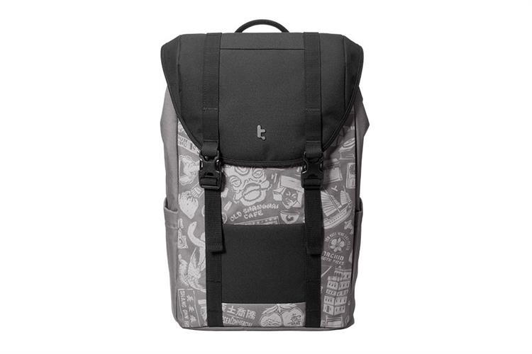 Balo Laptop 16 inch Tomtoc Limited Edition Vintpack Màu Đen - Xám