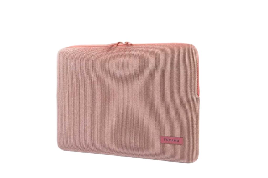 Túi chống sốc Macbook Pro 16 inch Tucano Velluto Màu Hồng