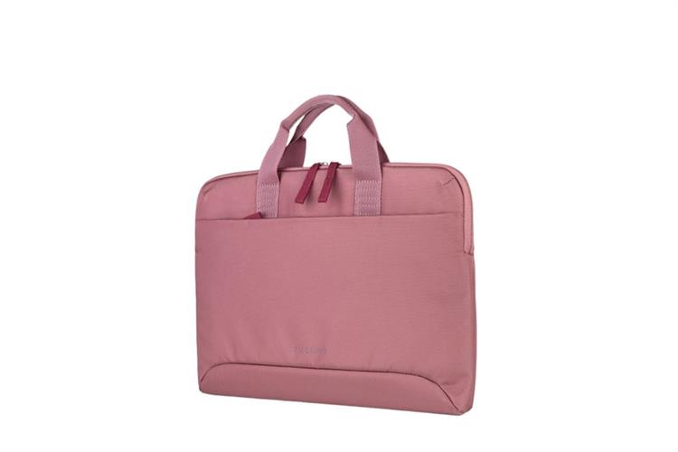 Túi xách chống sốc Laptop 14 inch Tucano Smilza Superslim Màu Hồng