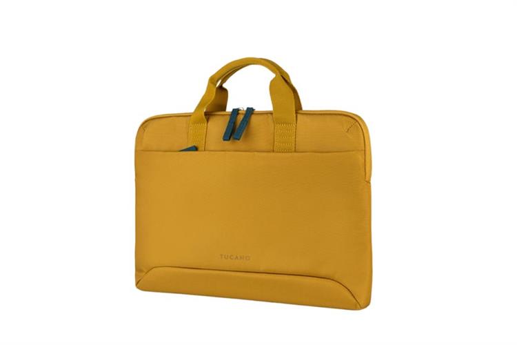 Túi xách chống sốc Laptop 14 inch Tucano Smilza Superslim Màu Vàng