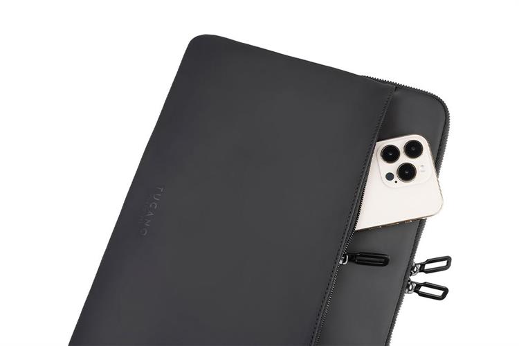 Túi chống sốc Laptop 14 inch Tucano Gommo Sleeve Màu Đen