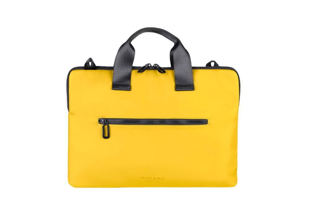 Túi xách chống sốc Laptop 14 inch Tucano Gommo Superslim Màu Vàng