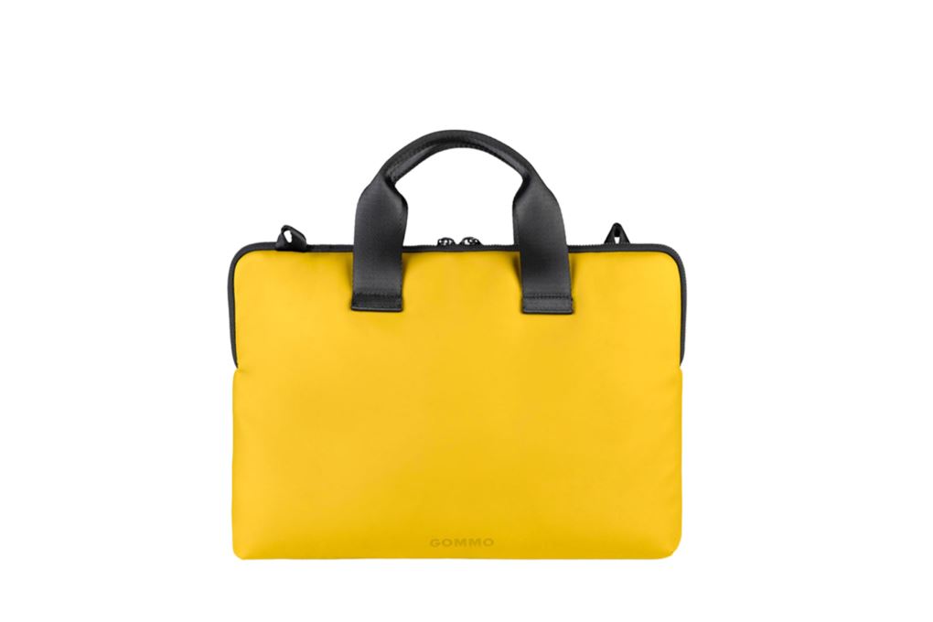 Túi xách chống sốc Laptop 14 inch Tucano Gommo Superslim Màu Vàng