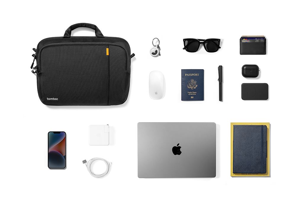 Túi xách chống sốc Laptop 17.3 inch Tomtoc Defender Shoulder Bag A30G1D1 - 9