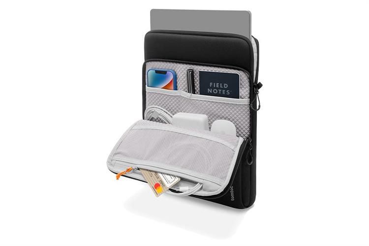 Túi đeo chéo chống sốc Laptop 16 inch Tomtoc Protection Premium A03 Màu Đen