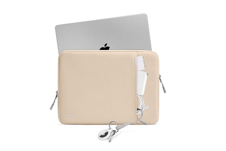 Túi chống sốc Laptop 16 inch Tomtoc 360 Protective Macbook A13 Màu Màu be