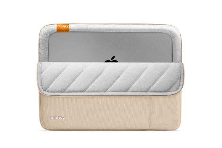Túi chống sốc Laptop 16 inch Tomtoc 360 Protective Macbook A13 Màu Màu be