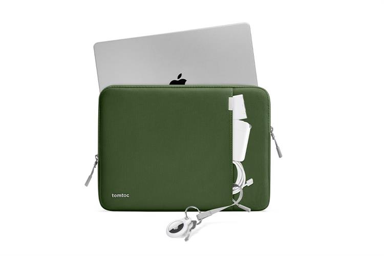 Túi chống sốc Laptop 16 inch Tomtoc 360 Protective Macbook A13 Màu Xanh lá