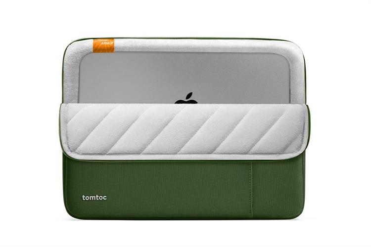 Túi chống sốc Laptop 16 inch Tomtoc 360 Protective Macbook A13 Màu Xanh lá