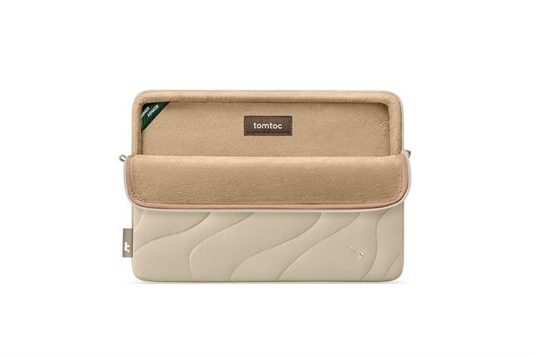 Túi chống sốc Laptop 14 inch Tomtoc Terra A27 Màu Màu be