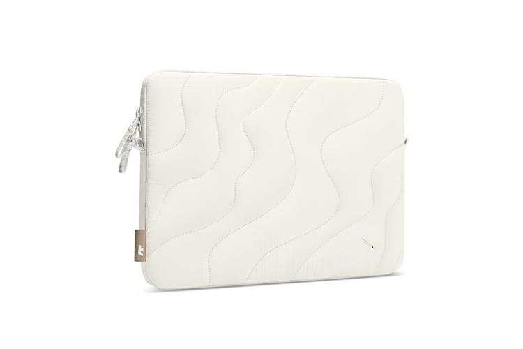 Túi chống sốc Laptop 14 inch Tomtoc Terra A27 Màu Trắng - Kem